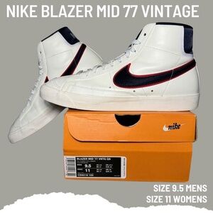 Nike Blazer Mid 77 City Pride Chicago Used CD9318 100 Size 9.5